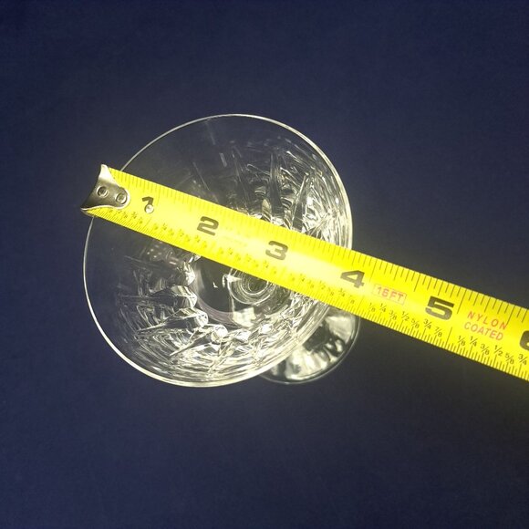 Vintage Val St Lambert Balmoral Crystal Champagne/Tall Sherbet Glass - Picture 6 of 9